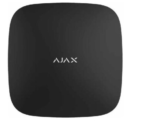 Centrala alarma wireless AJAX Hub2 - negru, 2xSIM 4G/3G/2G, Ethernet