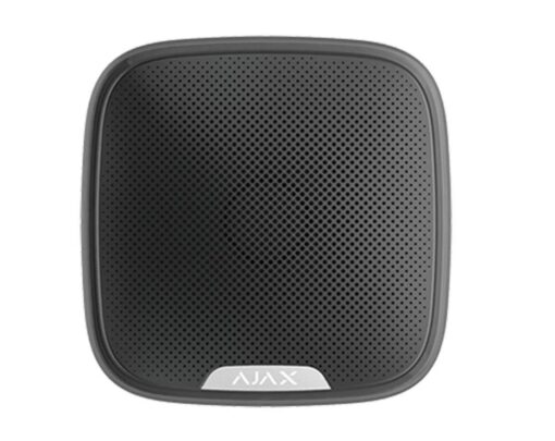 Sirena de exterior, wireless, negru - AJAX; Presiune acustica: 85