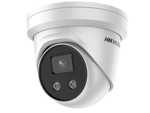 Camera supraveghere Hikvision IP turret DS-2CD2346G2-IU(2.8mm)C, 4MP, Acusens - filtrarea