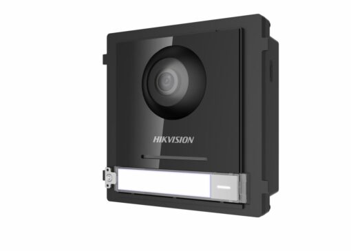 Panou videointerfon modular de exterior Hikvision DS-KD8003-IME1/EU; 1 xbuton apelare, camera